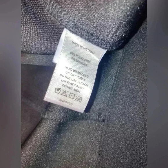 CeCe Flared Leg Pants Black size NEW - Picture 8 of 11